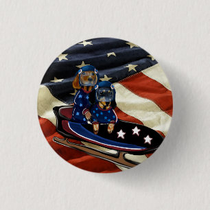 DACHSHUND BUTTON