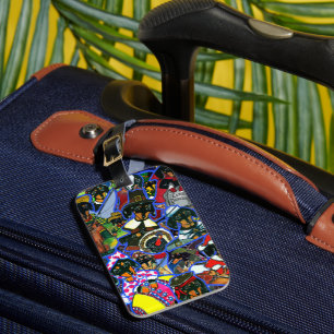 Dachshund-Cartoons Gepäckanhänger