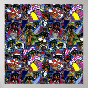 Dachshund-Cartoons Poster