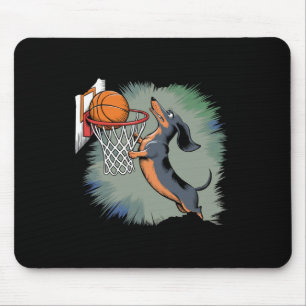 Dachshund Chiweenie Wiener Hund spielt Sketll lust Mousepad