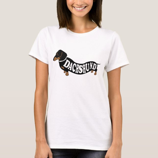 dachshund_clean T-Shirt (Vorderseite)