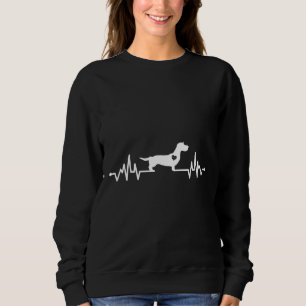 Dachshund Dog Heartbeat  For Dog Lover Owner Sweatshirt