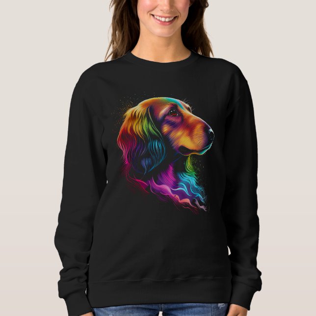Dachshund Dog Owner Dachshunds  Wiener Dogs Graphi Sweatshirt (Vorderseite)