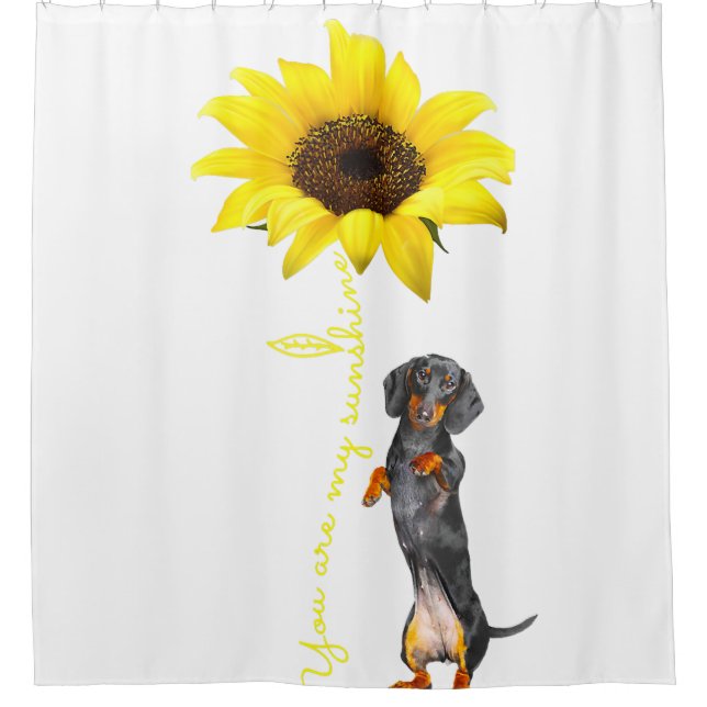 Dachshund Doxie Wiener Dotson Mom Mama Mor Gifts Duschvorhang (Vorderseite)