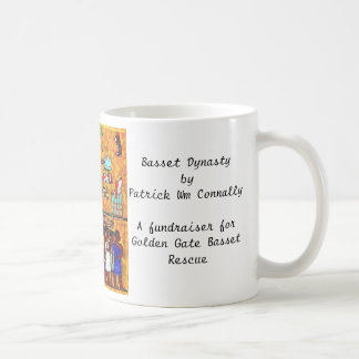 Dachshund-Dynastie-Tasse Kaffeetasse