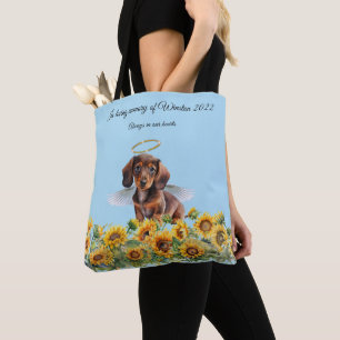 Dachshund Engel Gedenk Tribute
