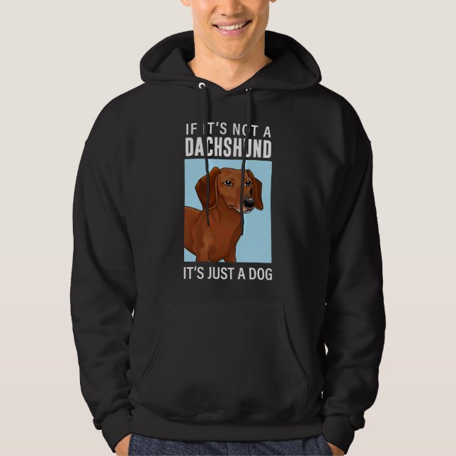 Dachshund Favorite Breed Hoodie (Vorderseite)