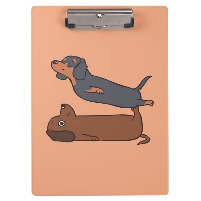 Dachshund Funny gift|Gift for Dachshund Dog Mom  Klemmbrett (Vorderseite)