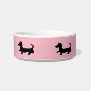 Dachshund Futterschüssel Wiener Hund Doxie Schüsse Napf