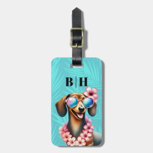 Dachshund-Gepäckanhänger Gepäckanhänger