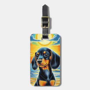 Dachshund-Gepäckanhänger Gepäckanhänger
