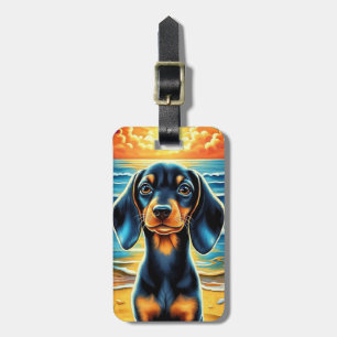 Dachshund-Gepäckanhänger Gepäckanhänger