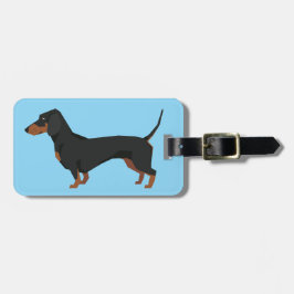 Dachshund-Gepäckanhänger Gepäckanhänger