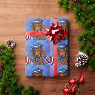 Dachshund geschenkpapier