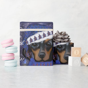 Dachshund geschenkpapier