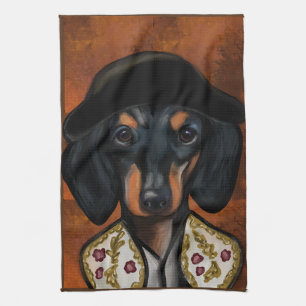 DACHSHUND          GESCHIRRTUCH