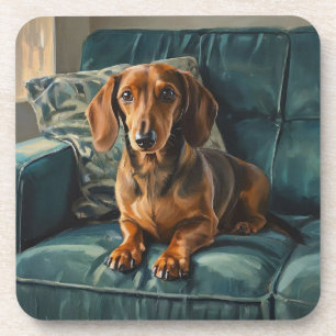 Dachshund Getränkeuntersetzer