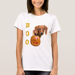Dachshund (glatt) Boo T-Shirt