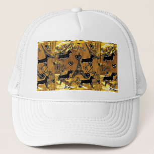 Dachshund Gold Truckerkappe