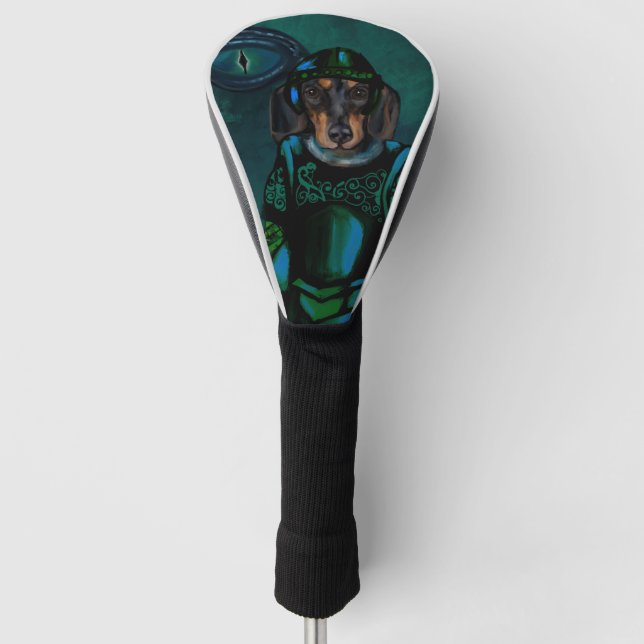 Dachshund    golf headcover (Vorderseite)
