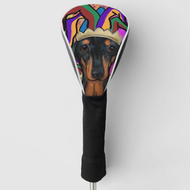 Dachshund         golf headcover (Vorderseite)
