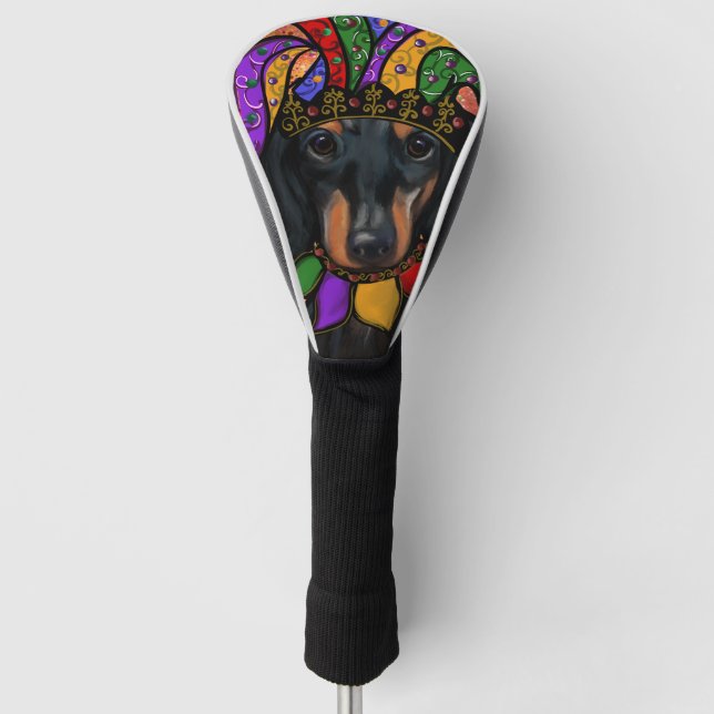 DACHSHUND                GOLF HEADCOVER (Vorderseite)