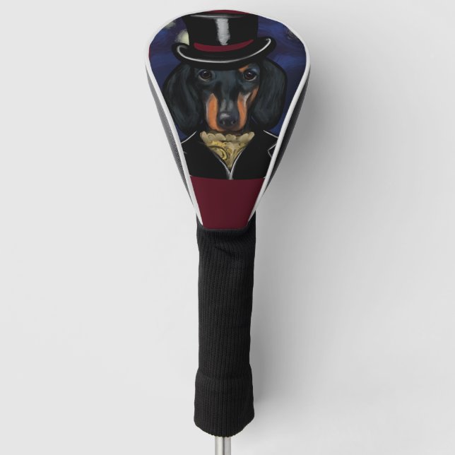 DACHSHUND      GOLF HEADCOVER (Vorderseite)