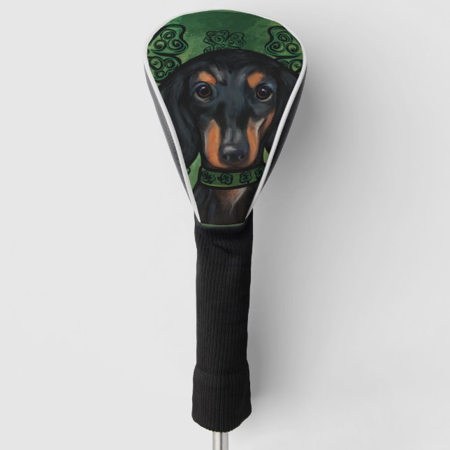 DACHSHUND          GOLF HEADCOVER (Vorderseite)
