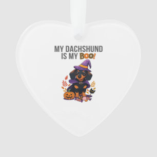 Dachshund Halloween-Kostüm Mein Dachshund ist mei Ornament