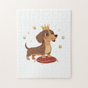 Dachshund Herzog Puzzle Süßer Wursthund Liebhaber