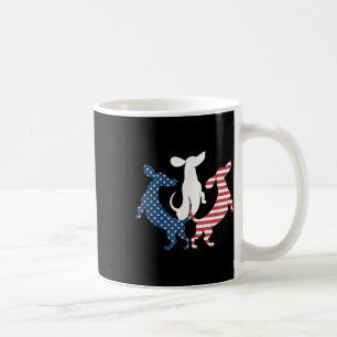 Dachshund Hund 4. Juli Amerikanisch Patriotisch Us Kaffeetasse
