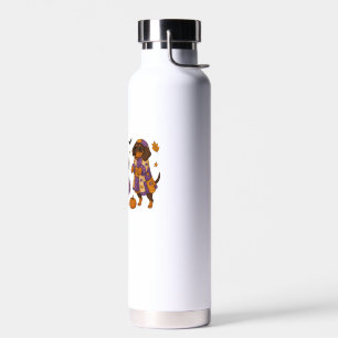 Dachshund Hund Geist Halloween Trinkflasche