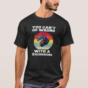 Dachshund Hund Mit Einem Dachshund Macht Man Nicht T-Shirt