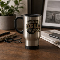 Dachshund Hund Papa Energie-Reise-Tasse