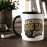 Dachshund Hund Papa Energie-Tasse