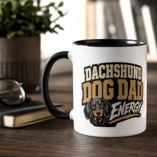 Dachshund Hund Papa Energie-Tasse Tasse