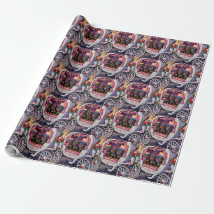 Dachshund Hund Valentinstag Geschenkpapier