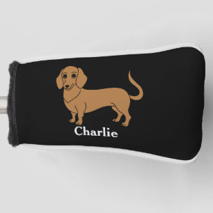 Dachshund Hund Wiener Haustier Süßer Welpe Doxie Golf Headcover