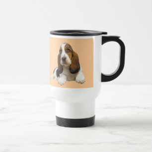 Dachshund-Jagdhund-fabelhafte Gesichts-Reise-Tasse Reisebecher