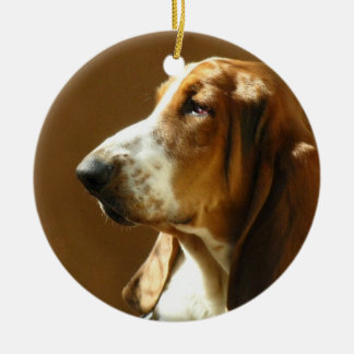 Dachshund-Jagdhund-Foto-Verzierung Keramik Ornament