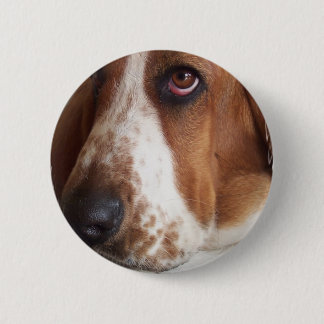 Dachshund-Jagdhund-Hunderundes Button