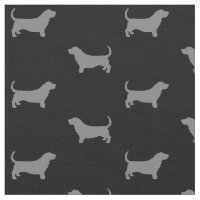 Dachshund-Jagdhund-Silhouette-Muster