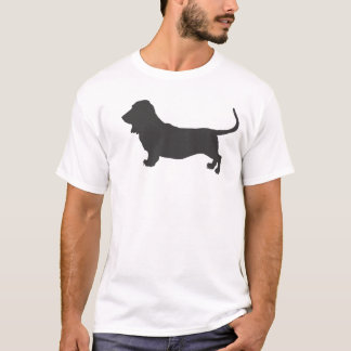 Dachshund-Jagdhund-Silhouette T-Shirt