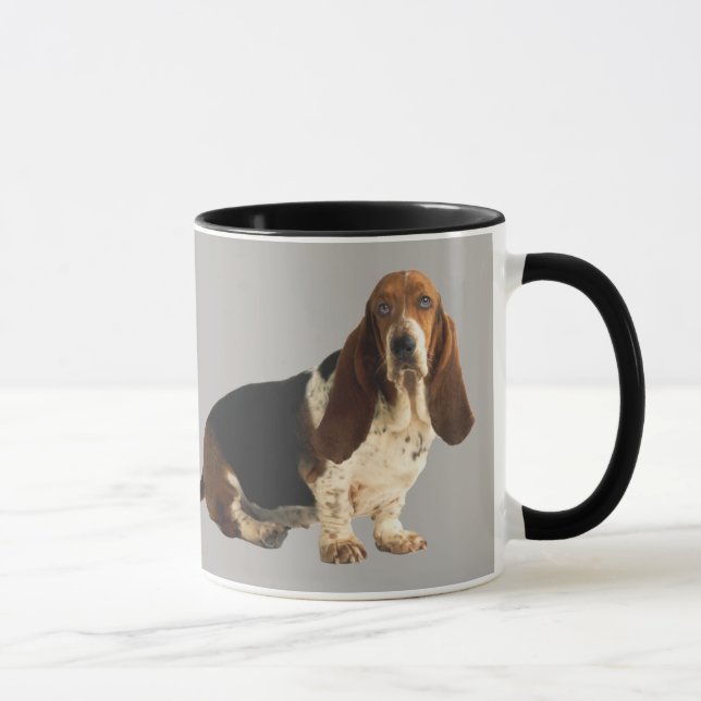 Dachshund-Jagdhund-Spaß-liebevolle Tasse (Rechts)