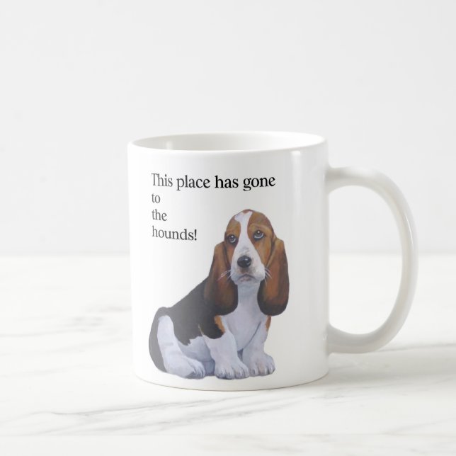 Dachshund-Jagdhund-Tasse Tasse (Rechts)