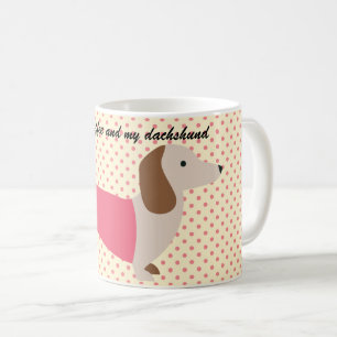 Dachshund-Kaffeetasse Doxie-Liebhabergeschenk Tasse