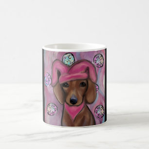 Dachshund-Kaffeetasse Kaffeetasse