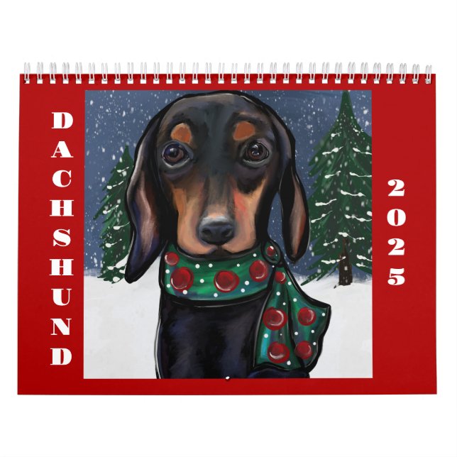 Dachshund  kalender (Titelbild)