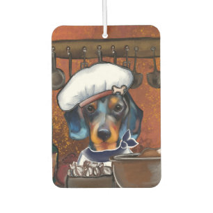 Dachshund-Köche Autolufterfrischer