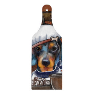 Dachshund Köche Schneidebrett